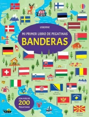 BANDERAS MI PRIMER LIBRO DE PEGATINAS