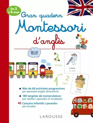 GRAN QUADERN MONTESSORI D´ANGLÈS