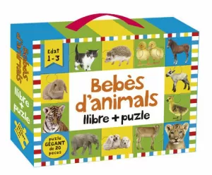 BEBÈS D'ANIMALS: LLIBRE + PUZLE