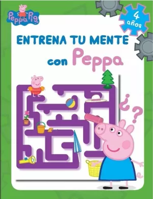 ENTRENA TU MENTE CON PEPPA. 4 AÑOS (PEPPA PIG. CUADERNO DE ACTIVIDADES)