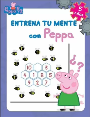 ENTRENA TU MENTE CON PEPPA. 5 AÑOS (PEPPA PIG. CUADERNO DE ACTIVIDADES)