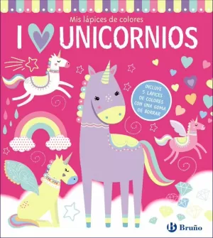 MIS LÁPICES DE COLORES, I LOVE UNICORNIOS